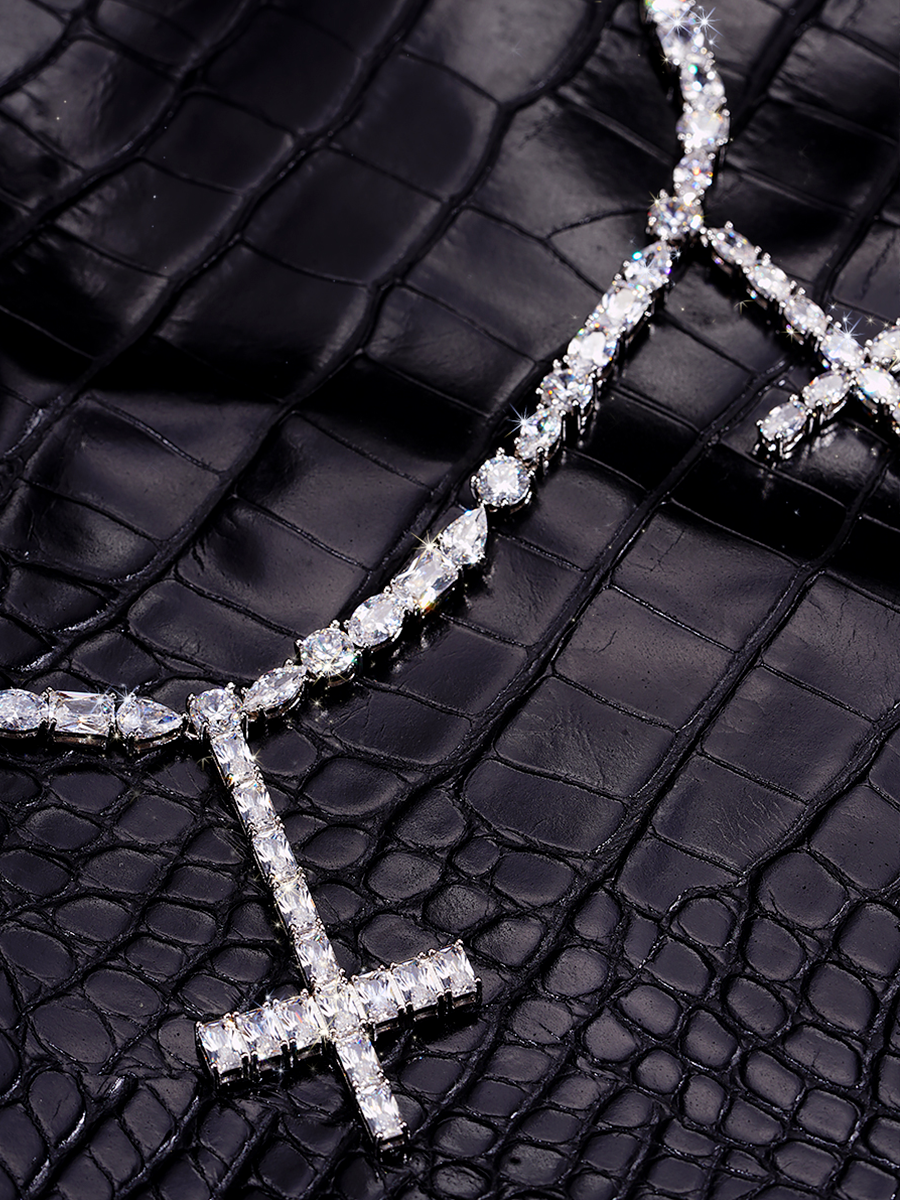 Playboi carti THREE CROSSES FOR TENNIS CHAINS