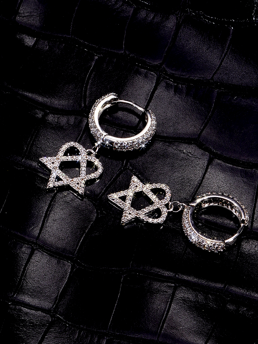 Opium HEXAGRAM EARRINGS