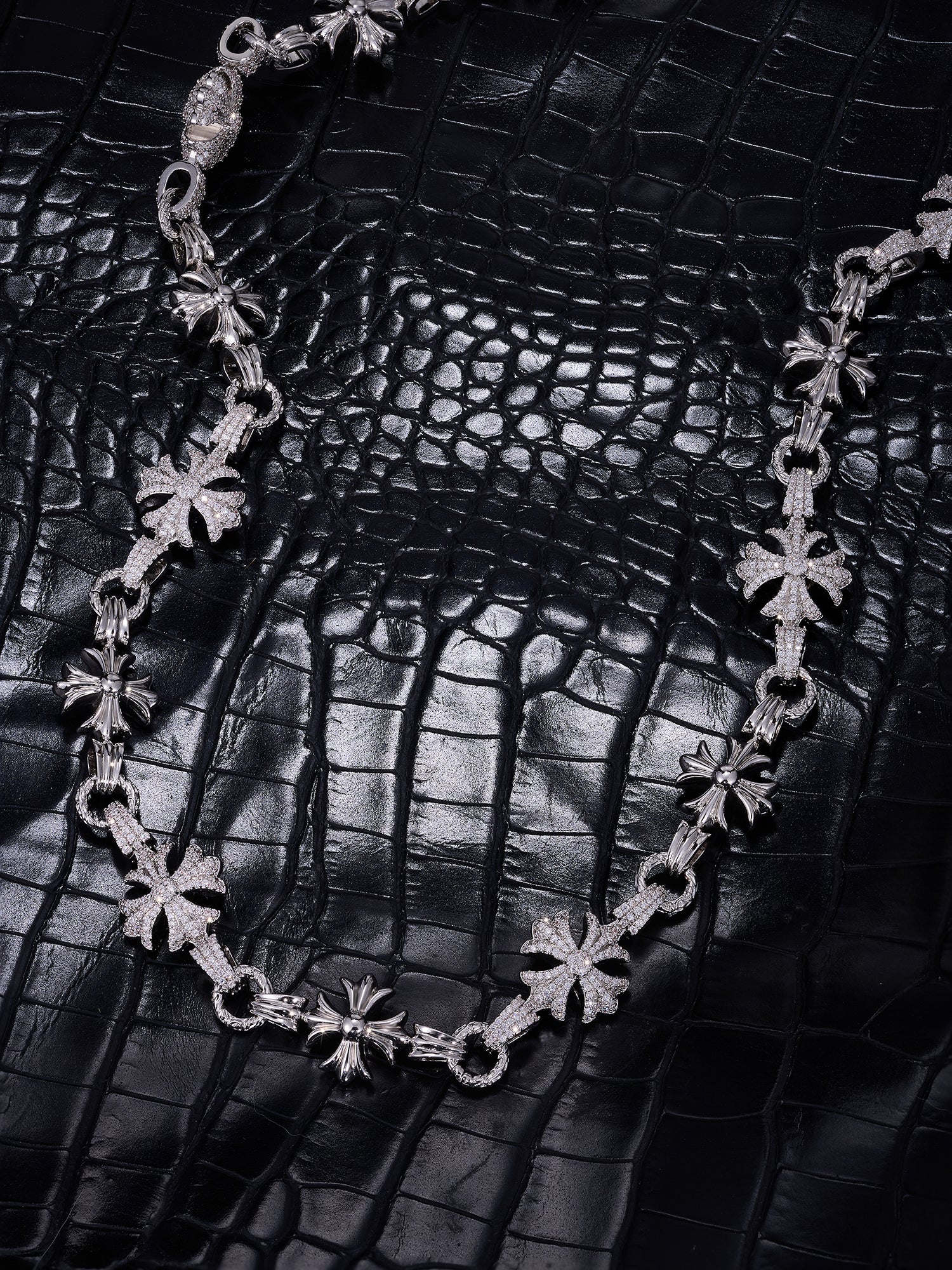 Chrome Hearts TYPE CROSS TROUSERS CHAIN