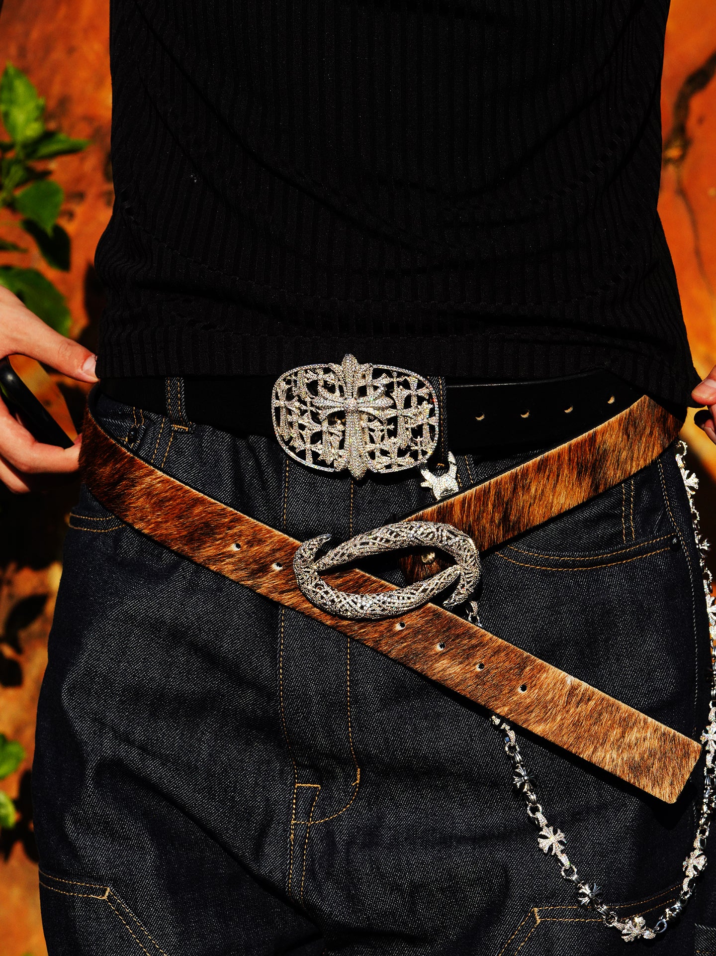 Playboi Carti Chrome Hearts type ICE BLET