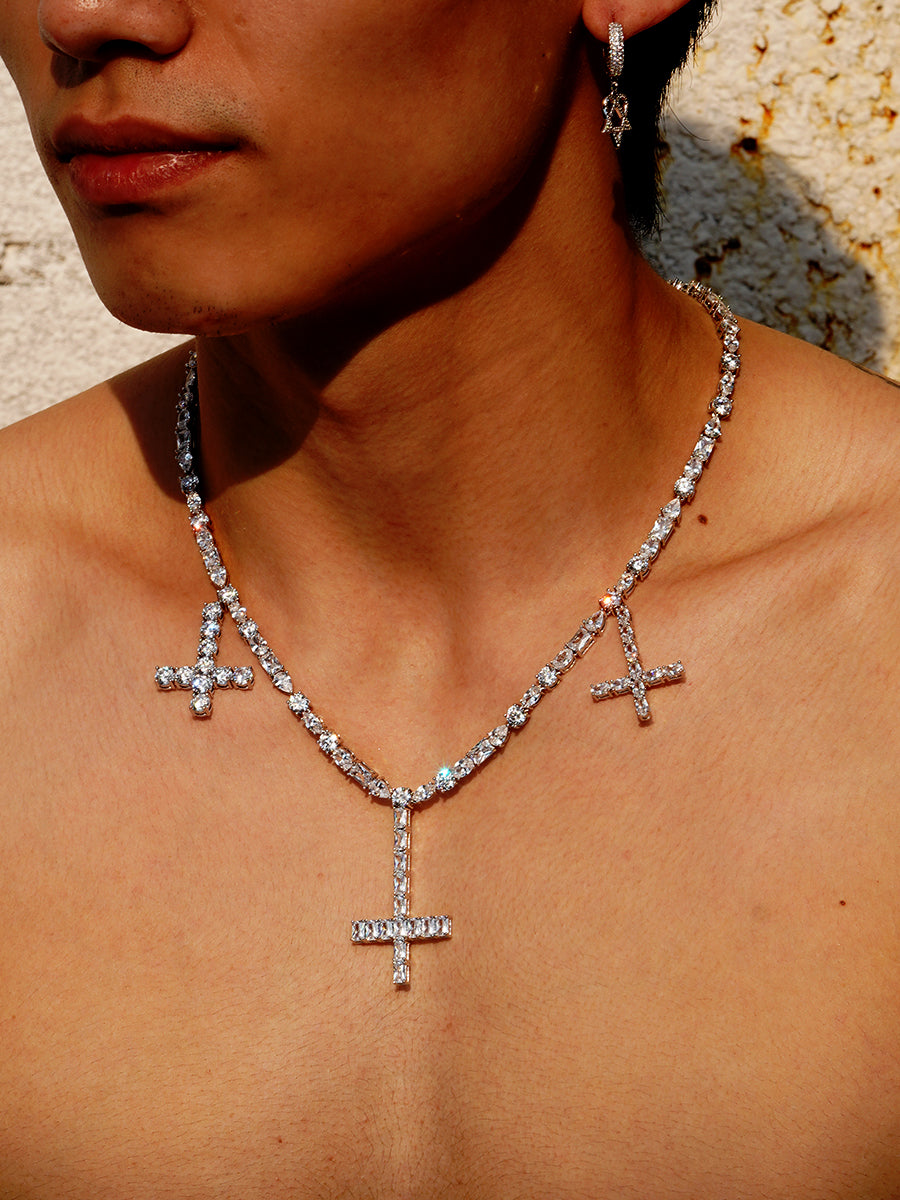 Playboi carti THREE CROSSES FOR TENNIS CHAINS