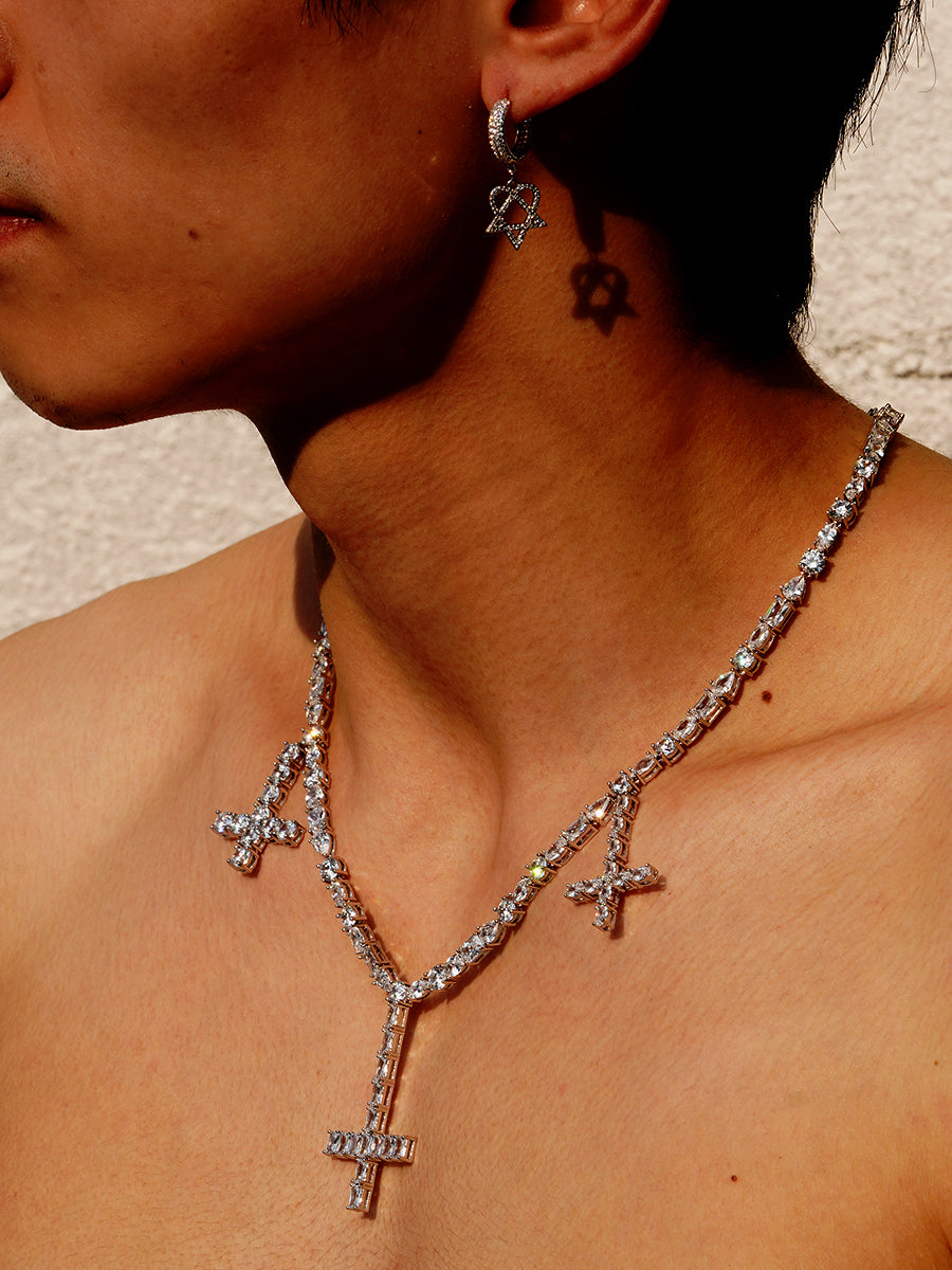 Playboi carti THREE CROSSES FOR TENNIS CHAINS