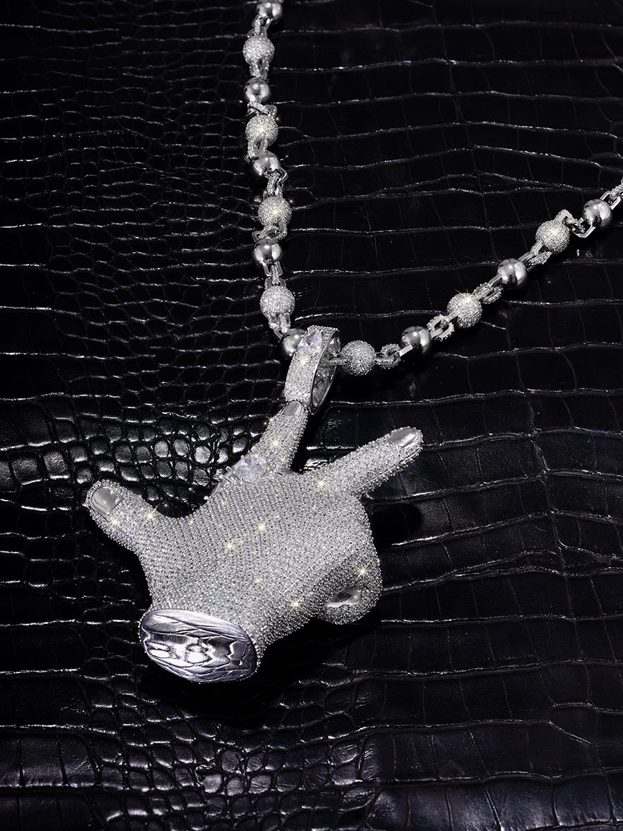 Playboicarti opium YVL finger pendant