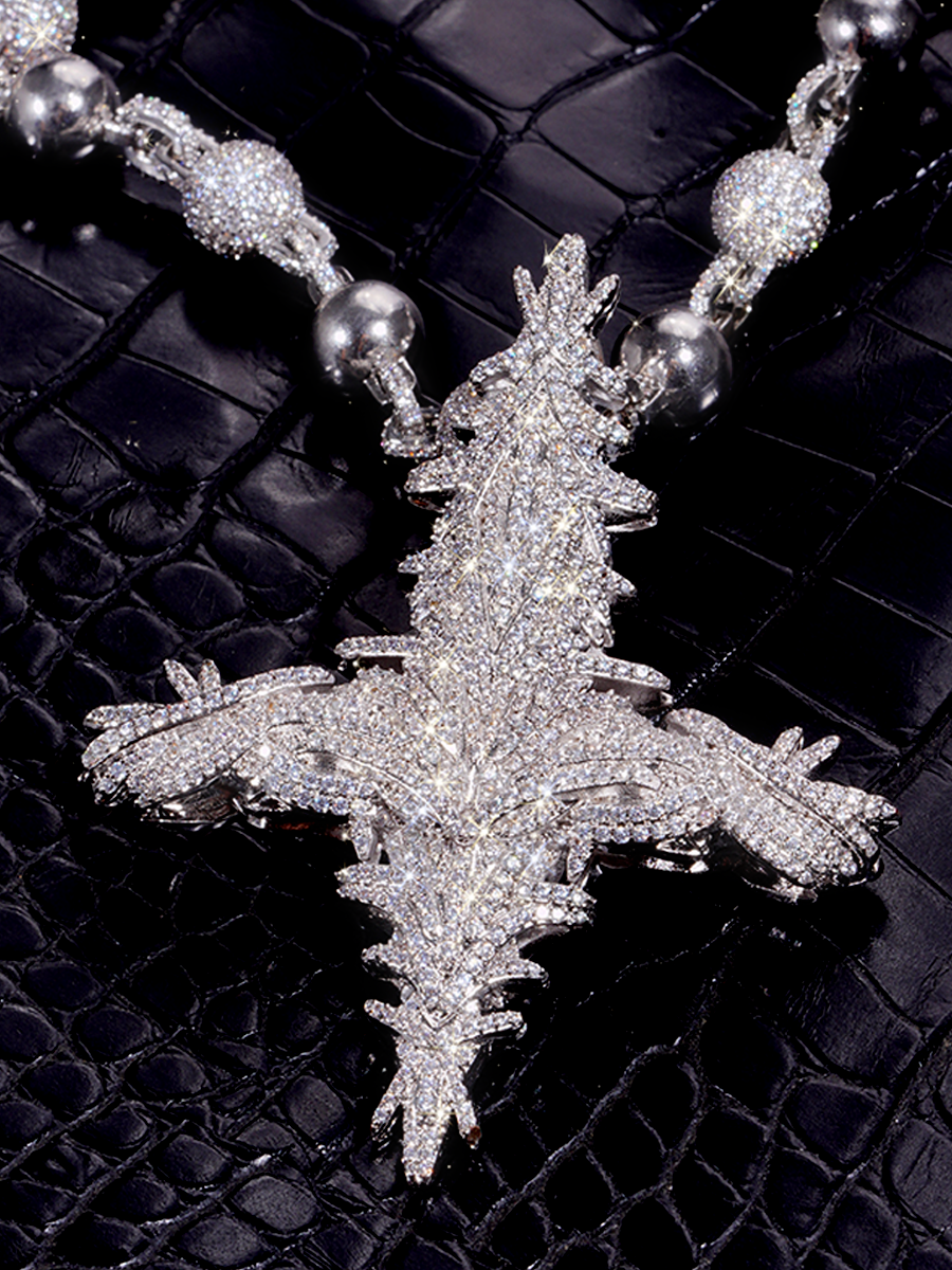 Playboi Carti THORNS CROSS Pendants