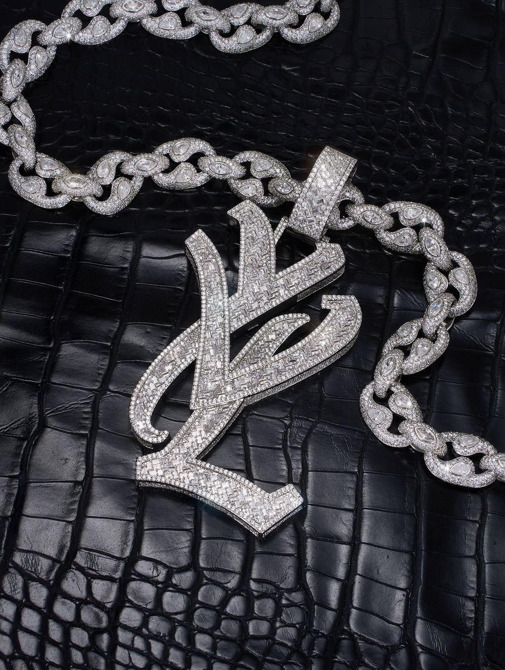 Playboicarti YVL letter pendants