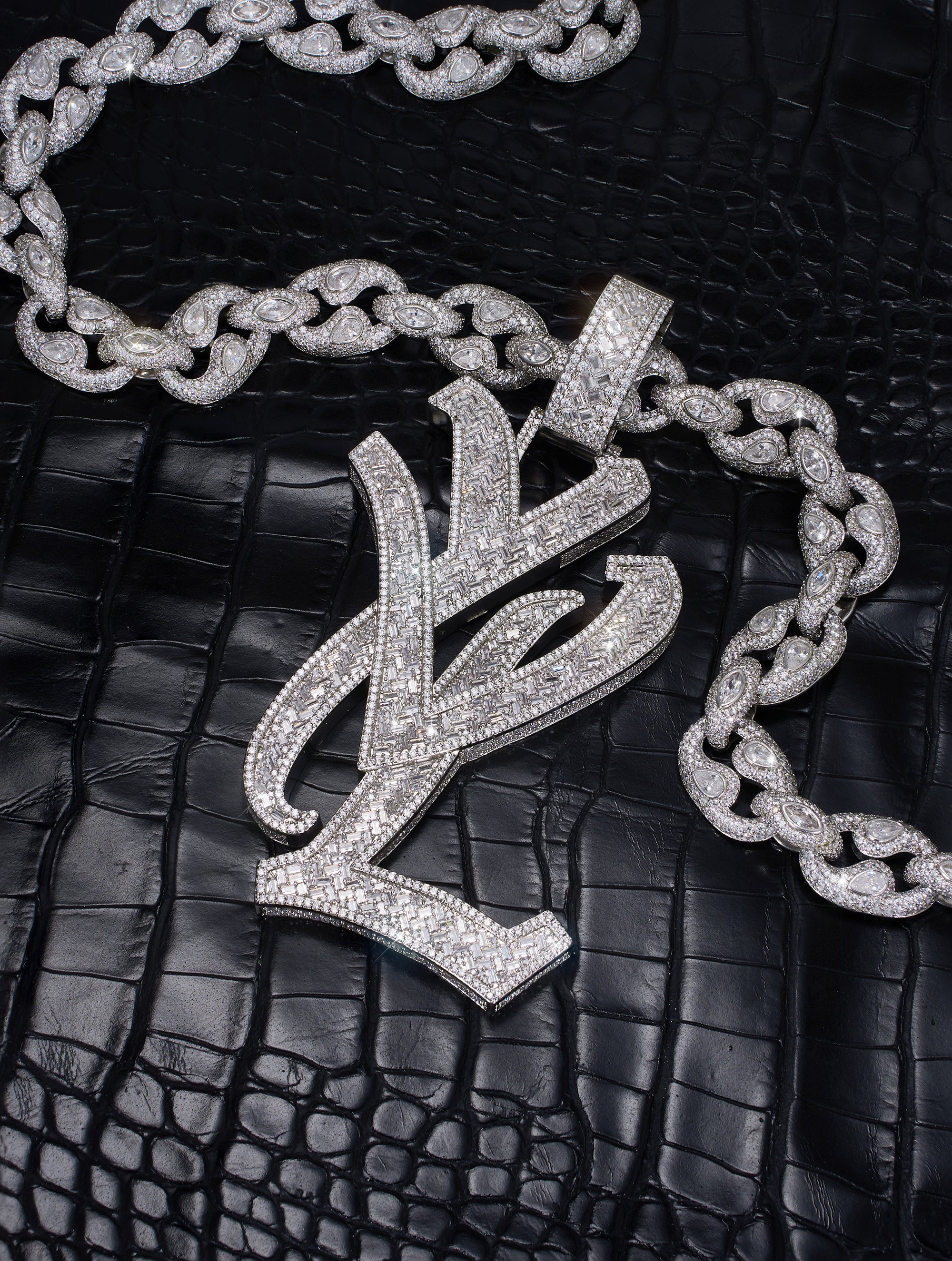 Playboicarti YVL letter pendants