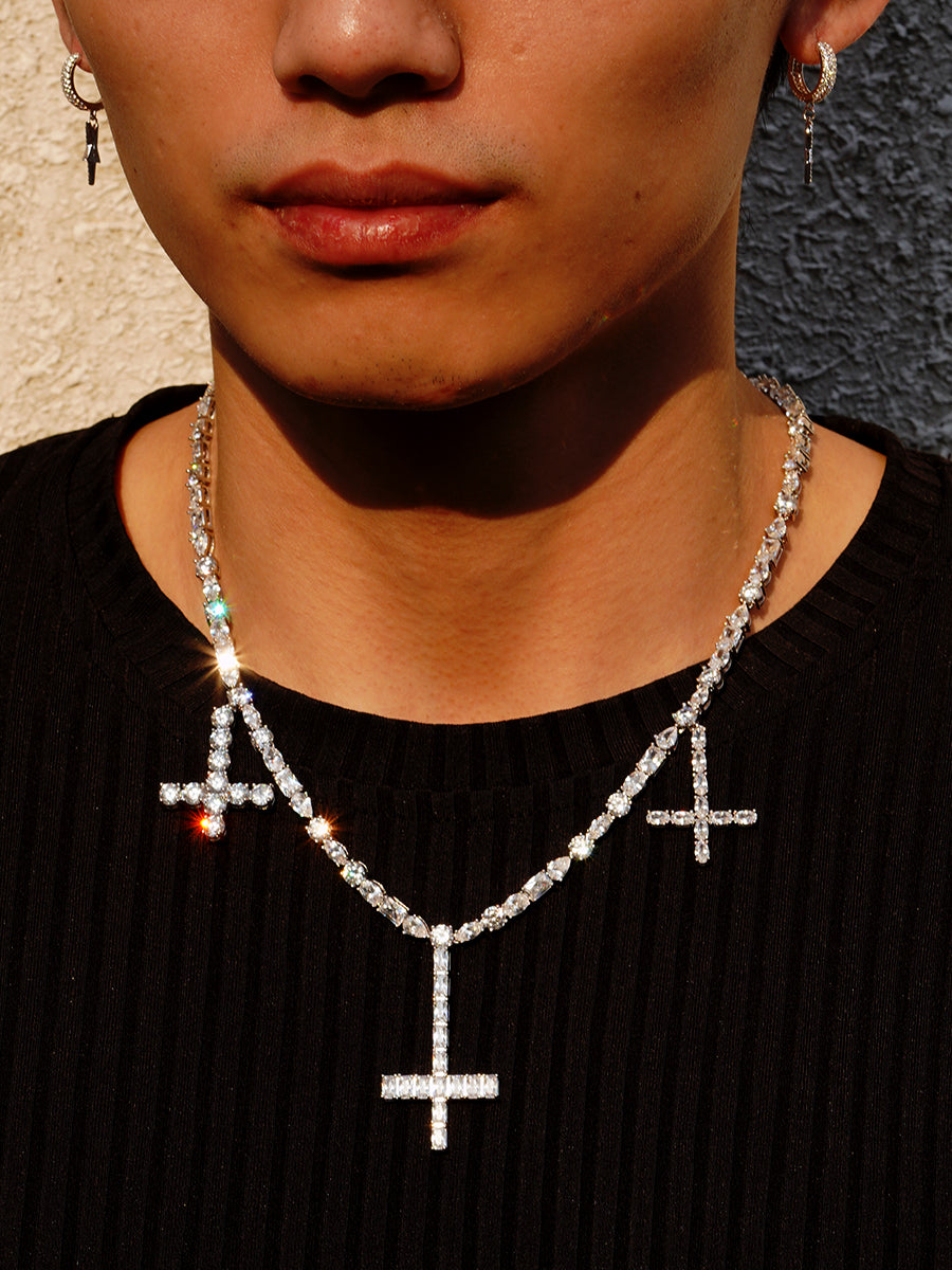 Playboi carti THREE CROSSES FOR TENNIS CHAINS