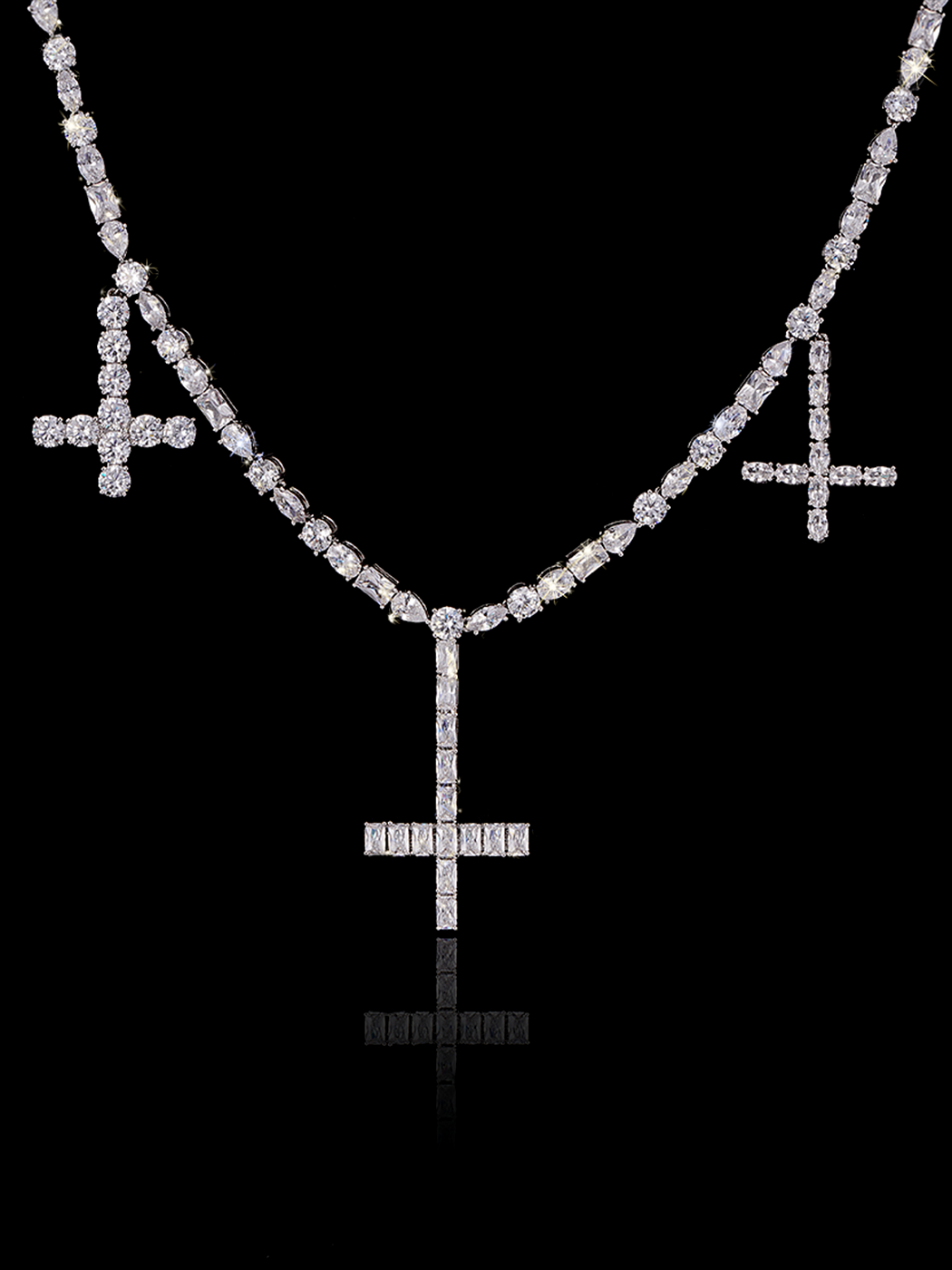 Playboi carti THREE CROSSES FOR TENNIS CHAINS