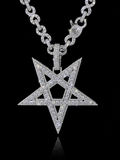 Playboi cartil opium Pentagram pendant
