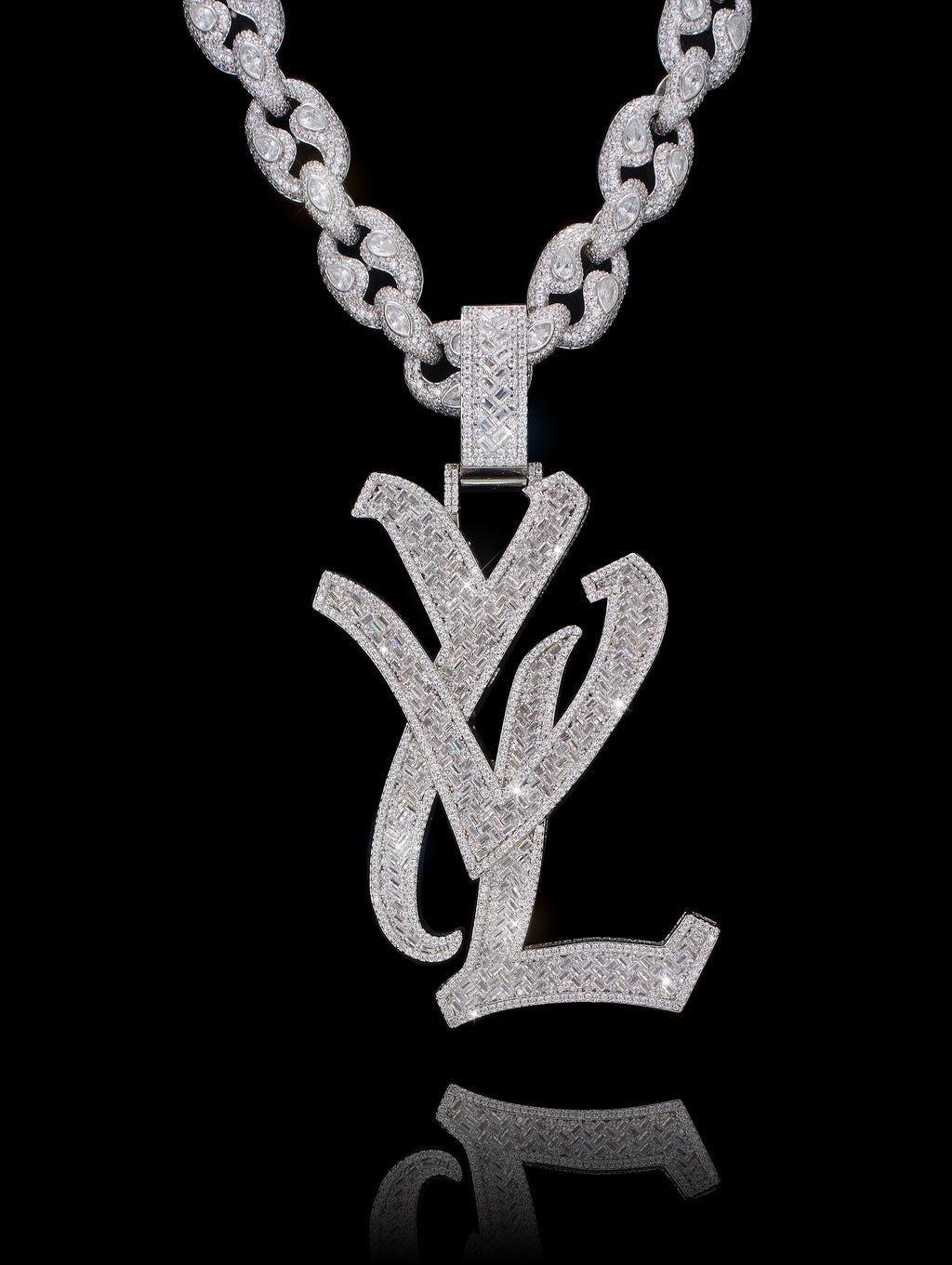 Playboicarti YVL letter pendants