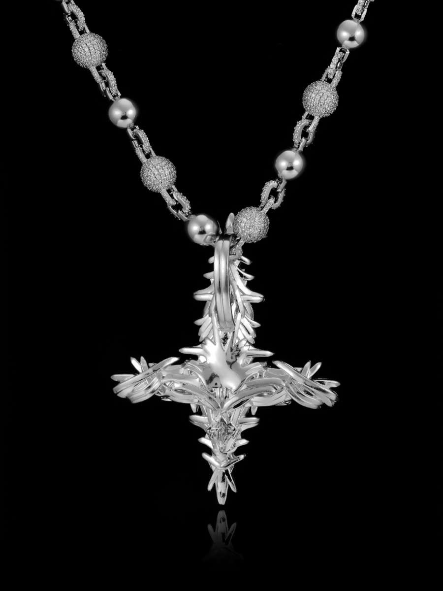 Playboi Carti THORNS CROSS Pendants