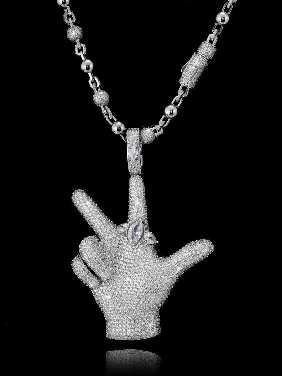 Playboicarti opium YVL finger pendant
