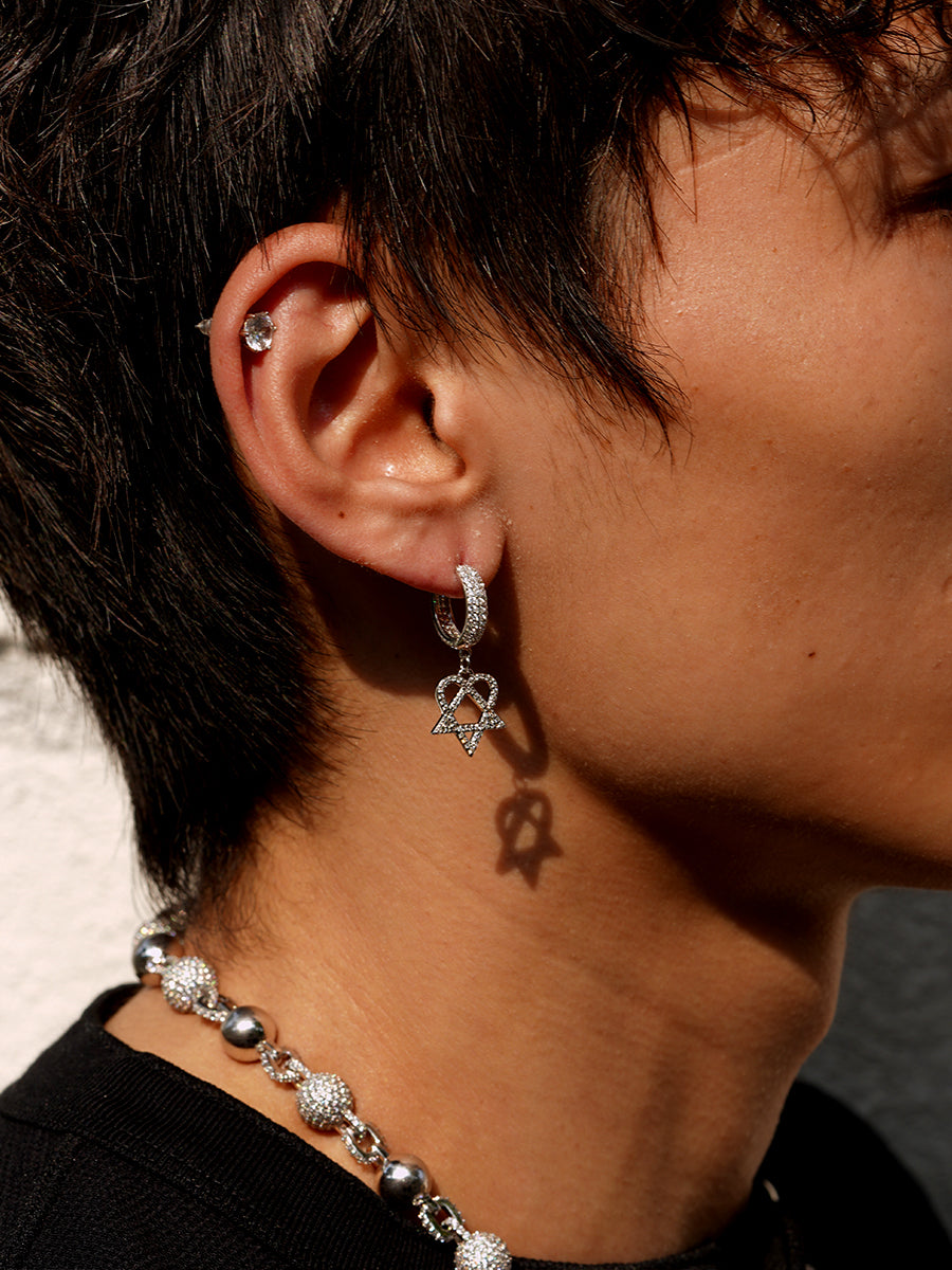 Opium HEXAGRAM EARRINGS
