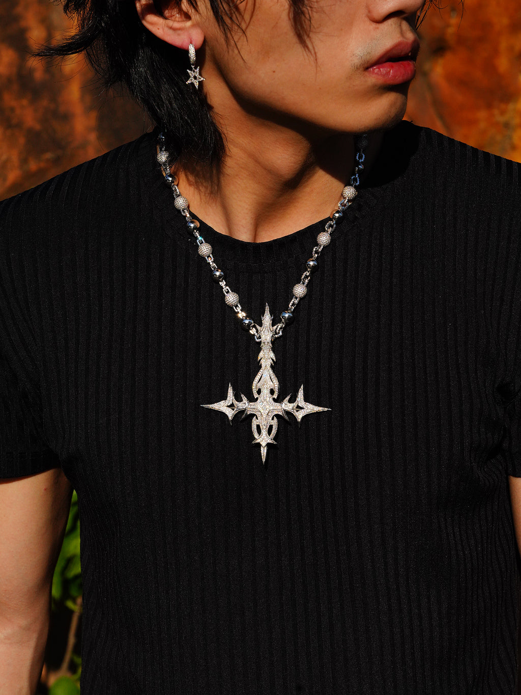 Destroy Lonely Prince Cross pendants