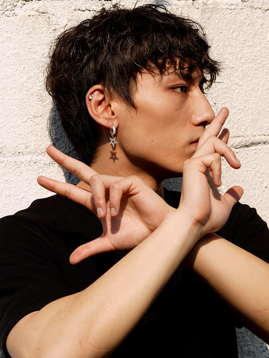 Opuim PENTAGRAM EARRINGS