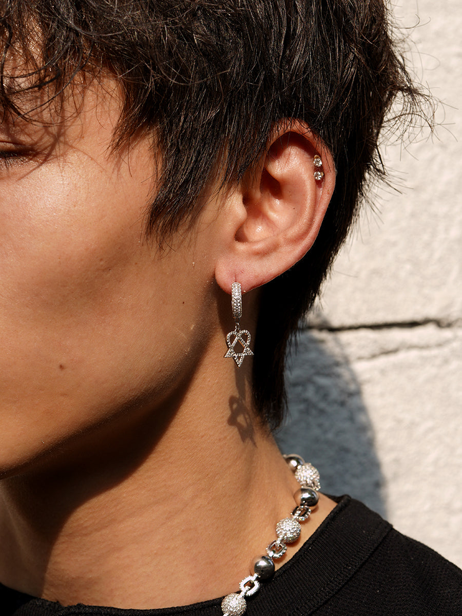 Opium HEXAGRAM EARRINGS